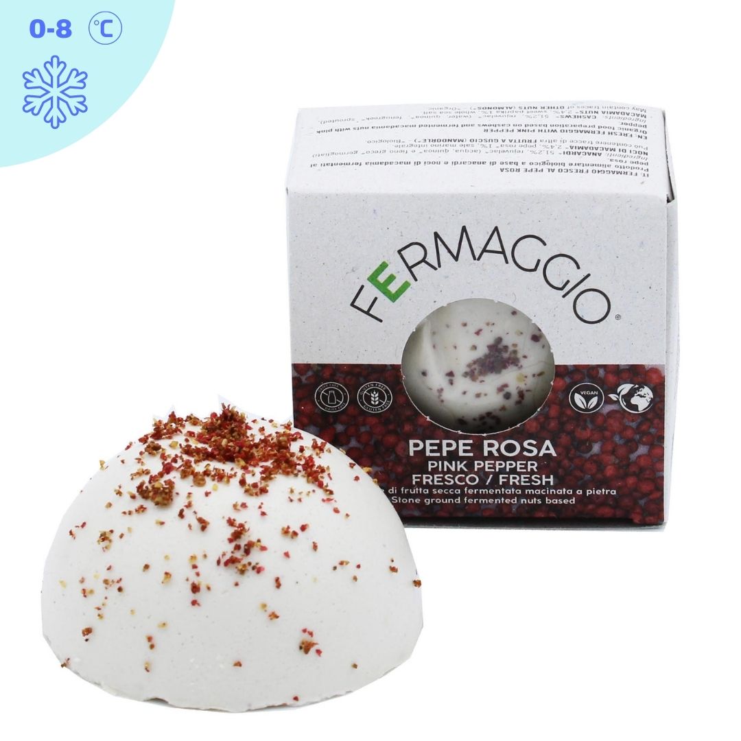 FERMAGGIO FRESCO AL PEPE ROSA 90G